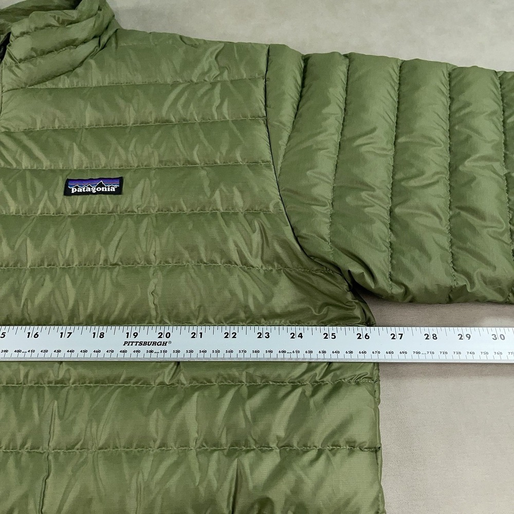 Vintage Patagonia Jacket Men's XL Green Goose Down Sweater Puffer Y2K 84673 - Picture 8 of 16
